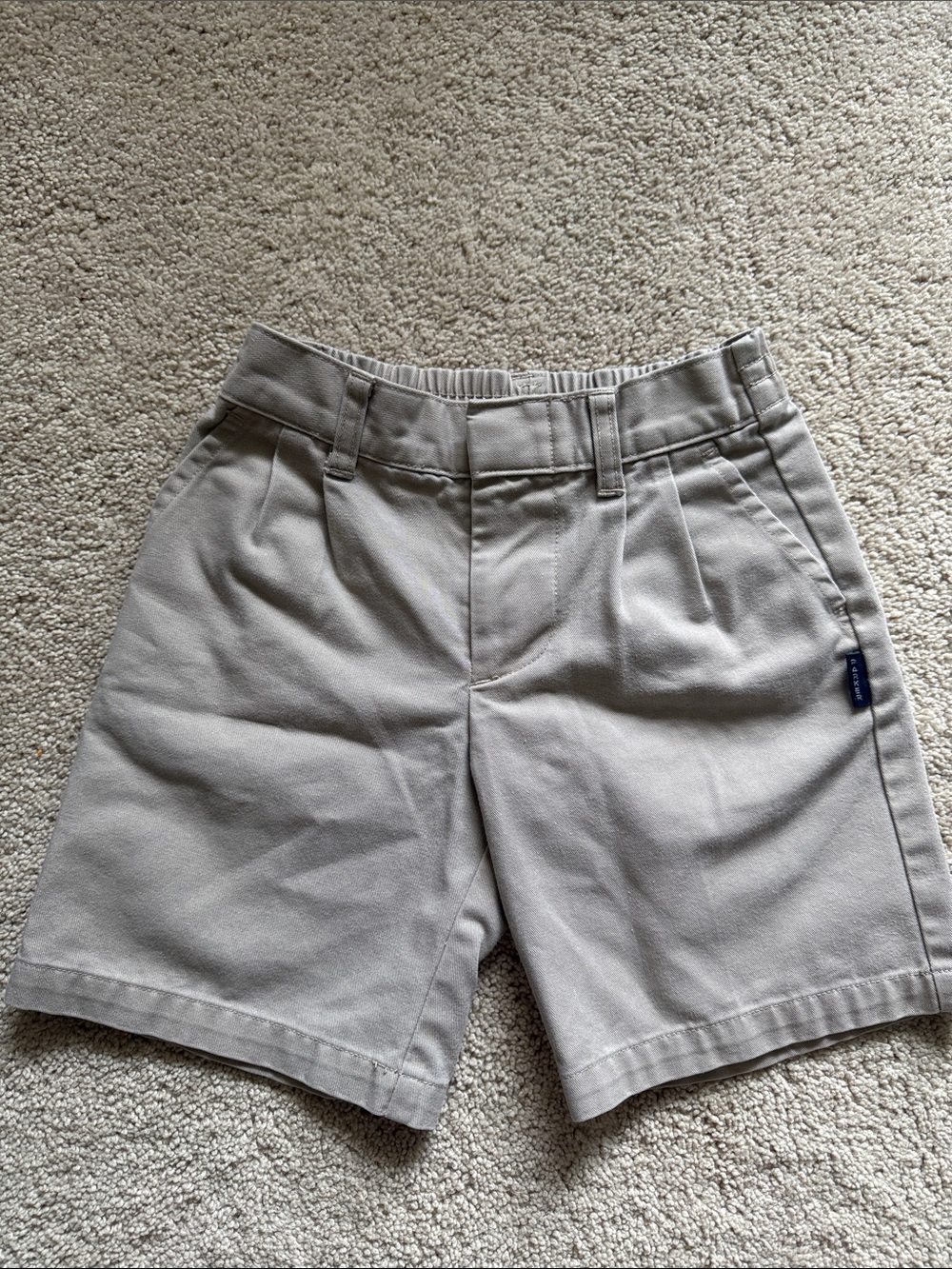 Parker Kids Tan School Shorts